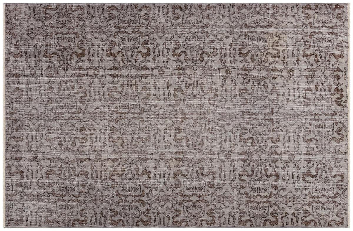 Vintage-Style Distressed Rug — detail view 2, handmade vintage rug