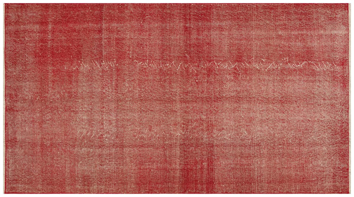 Vintage Hand-Woven Wool Rug — detail view 2, handmade vintage rug