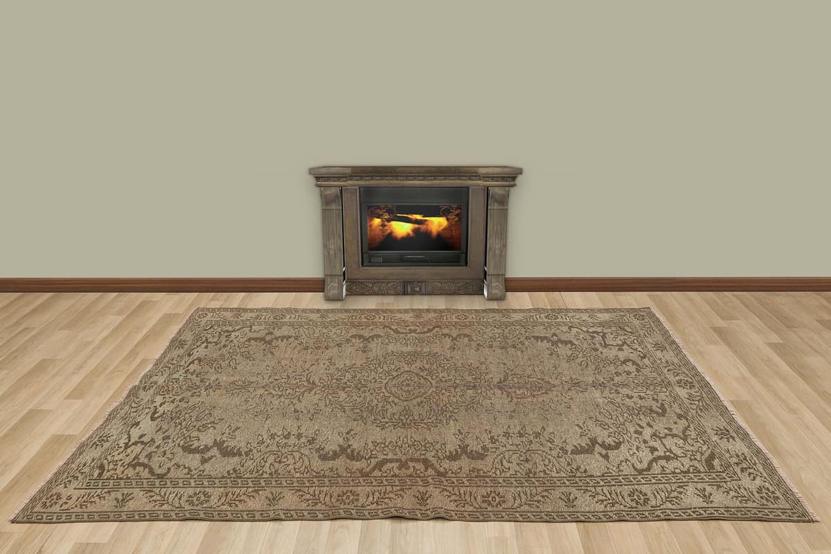 Handmade Antique Wool Rug, vintage rug, Handmade, hand-knotted wool, size 157 × 266 cm, from Kayseri