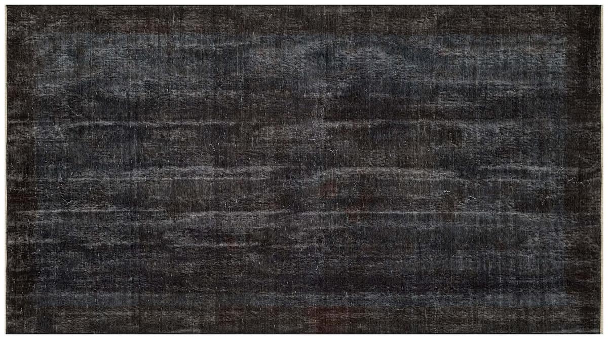 Vintage-Style Distressed Rug — detail view 2, handmade vintage rug