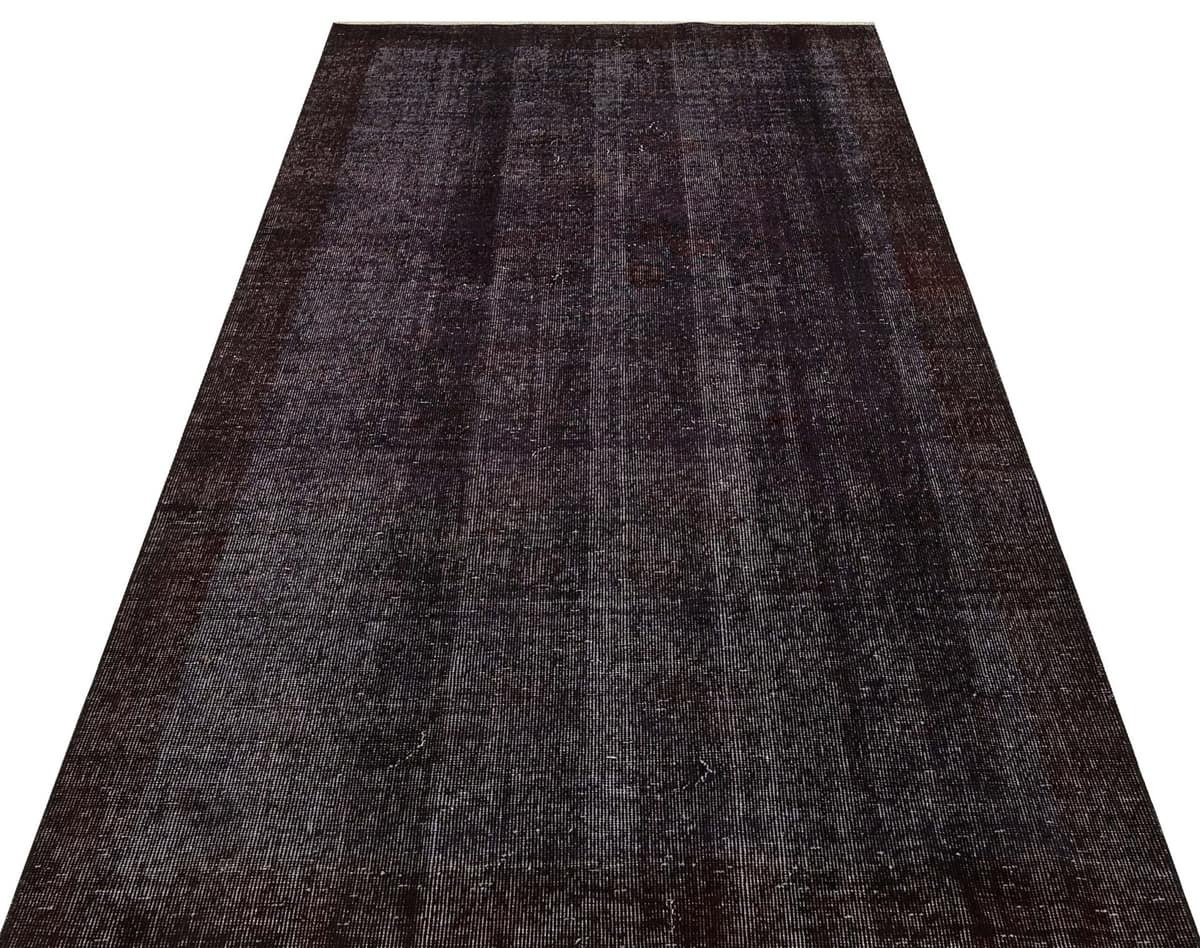 Vintage-Style Distressed Rug, vintage rug, Handmade, hand-knotted wool & silk, size 134 × 244 cm, from Hereke