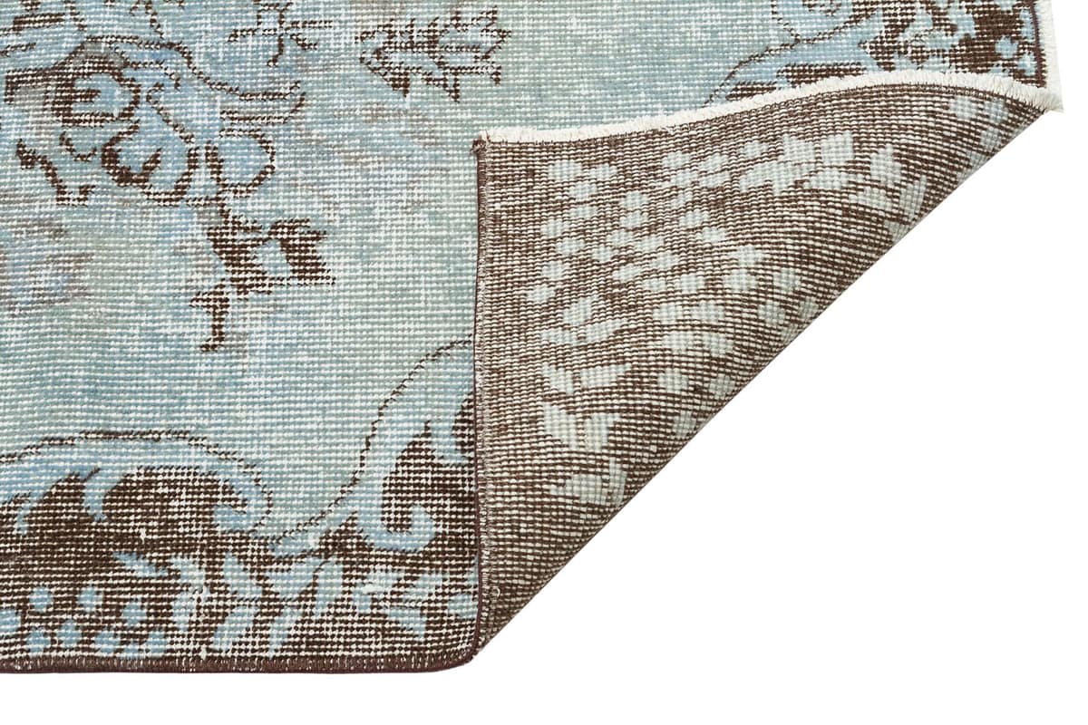 Vintage Hand-Woven Wool Rug — detail view 2, handmade vintage rug