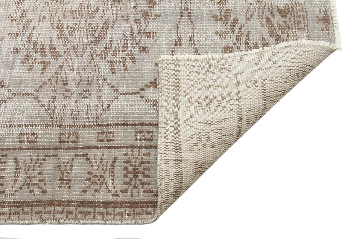 Handwoven Rug Dyed with Natural Dyes — detail view 2, handmade vintage rug