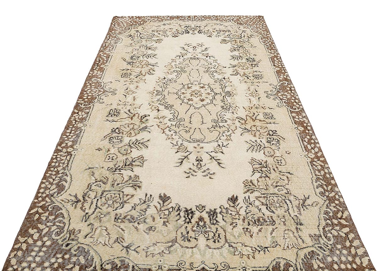 Antique Hand-Woven Wool Rug, vintage rug, Handmade, hand-knotted wool, size 162 × 278 cm, from Anatolia