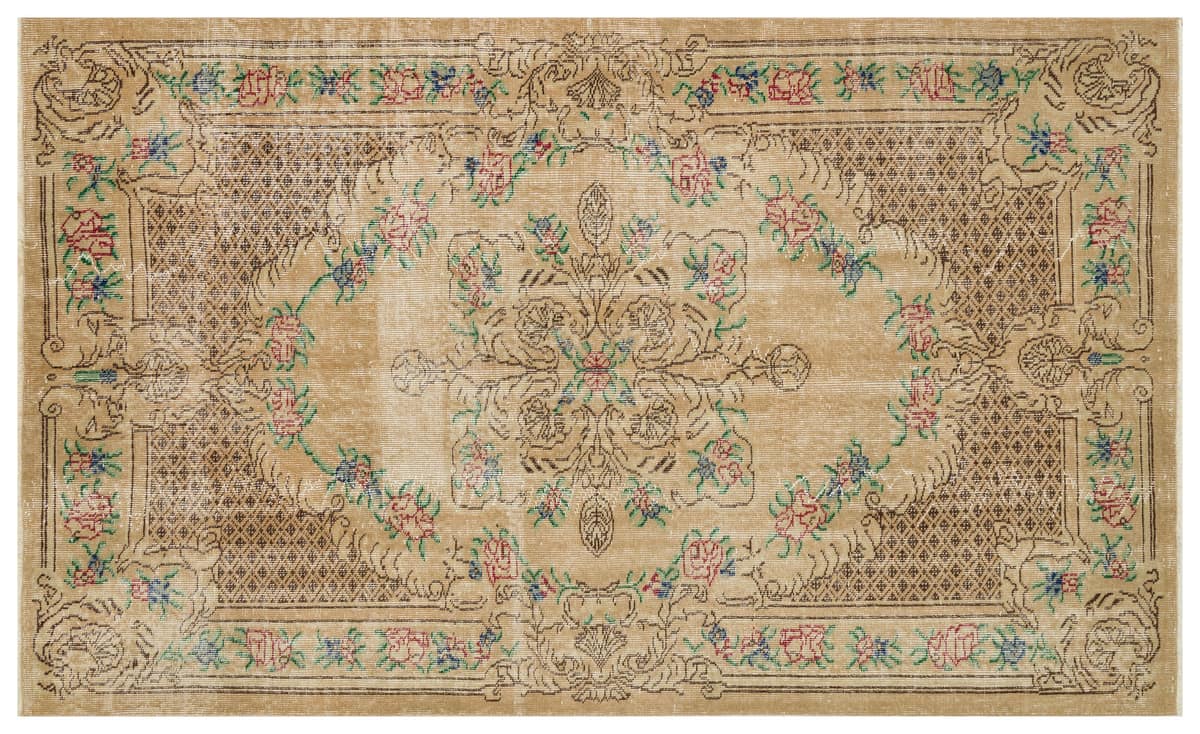 Anatolian Distressed Vintage Rug — detail view 5, handmade vintage rug