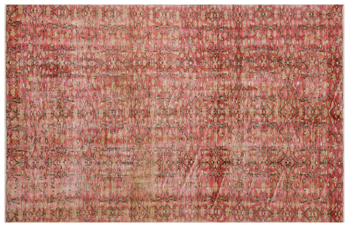 Manisa Distressed Vintage Rug — detail view 5, handmade vintage rug