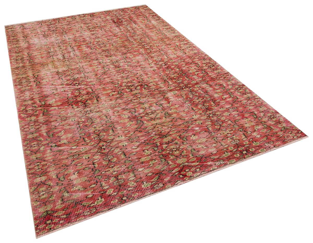 Manisa Distressed Vintage Rug — detail view 2, handmade vintage rug