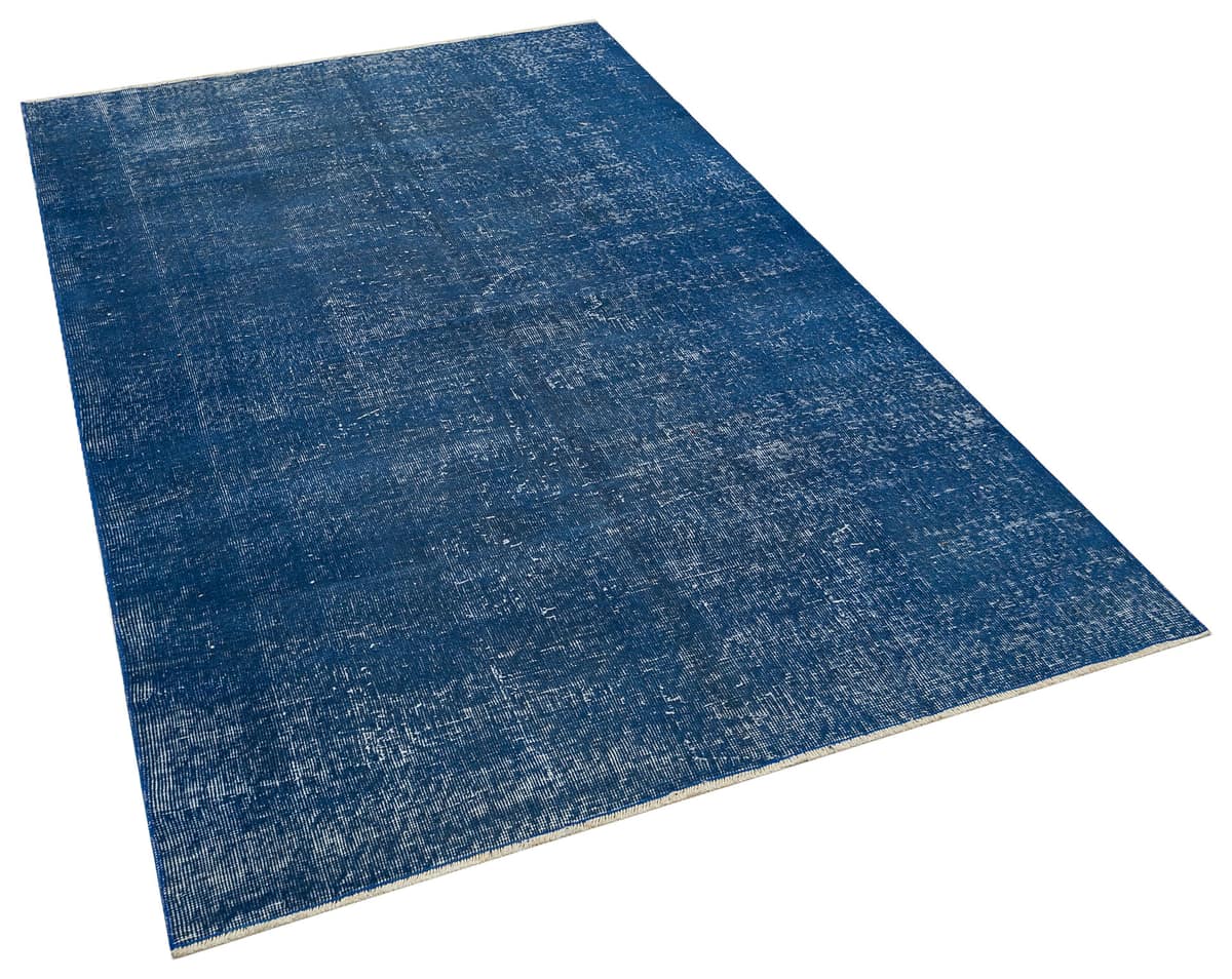 Imperial Textured Distressed Vintage Rug, vintage rug, Handmade, hand-knotted wool & cotton, size 147 × 228 cm, from Kayseri