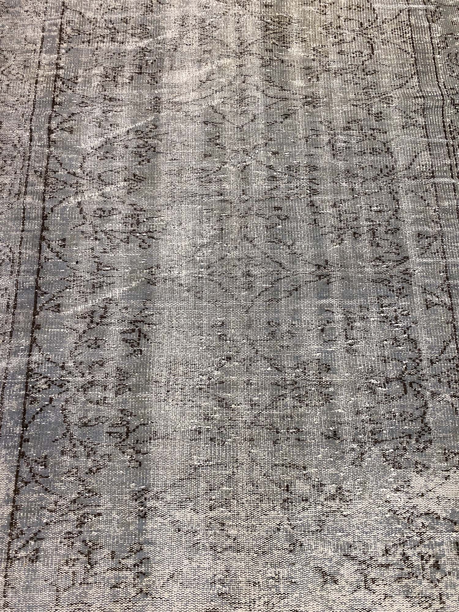 Imperial Textured Distressed Vintage Rug — detail view 5, handmade vintage rug