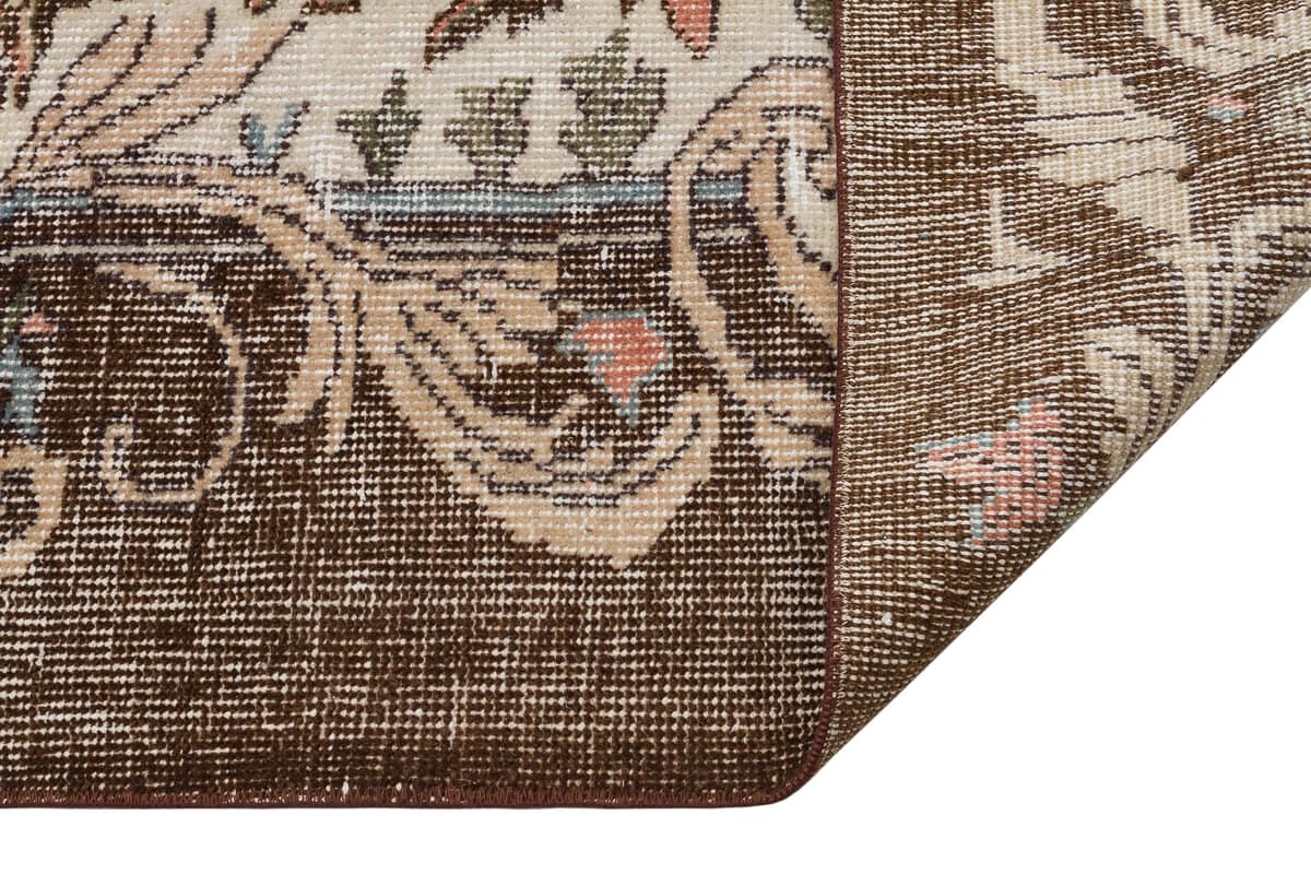 Handmade Distressed Vintage Rug — detail view 3, handmade vintage rug