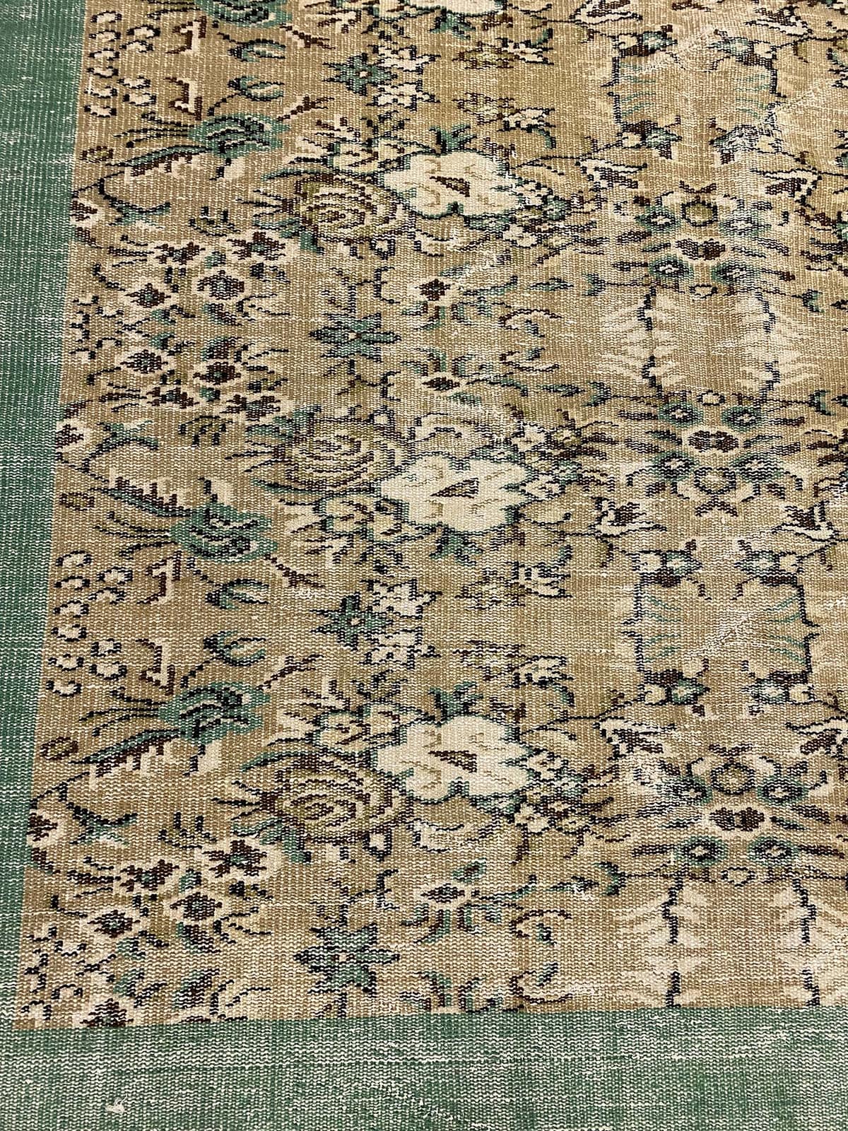Anatolian Distressed Vintage Rug — detail view 3, handmade vintage rug