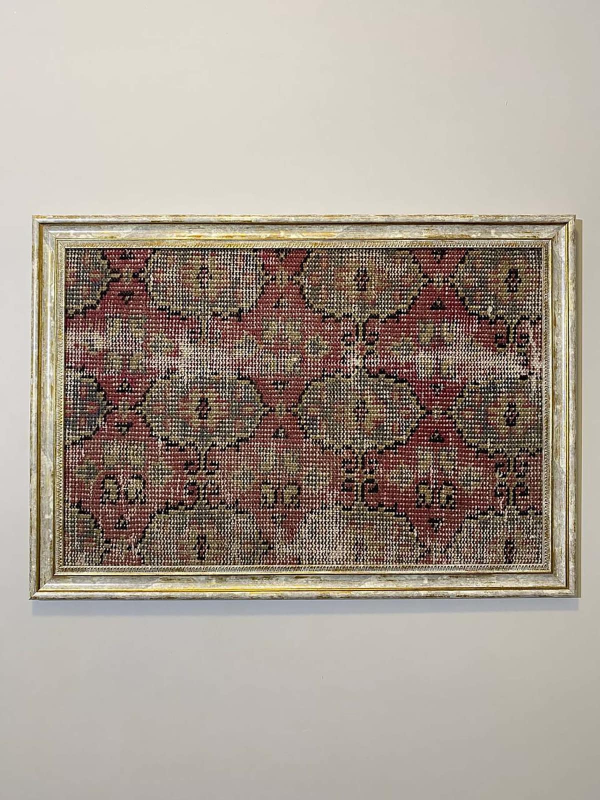 Breezes of Anatolia: Wool Painting — detail view 4, vintage vintage rug