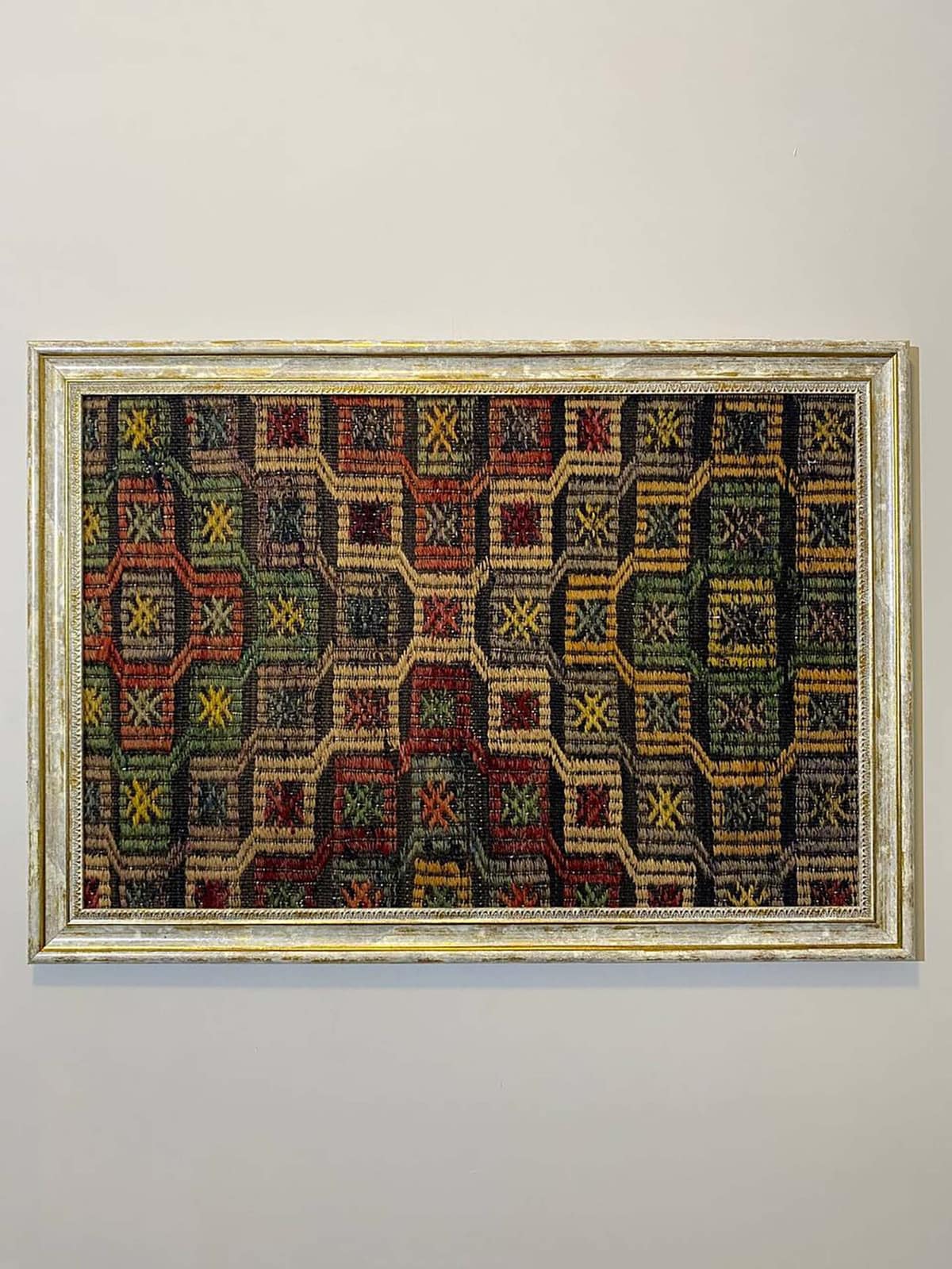 A Work Where Traditional Craft and Art Converge — detail view 5, vintage vintage rug