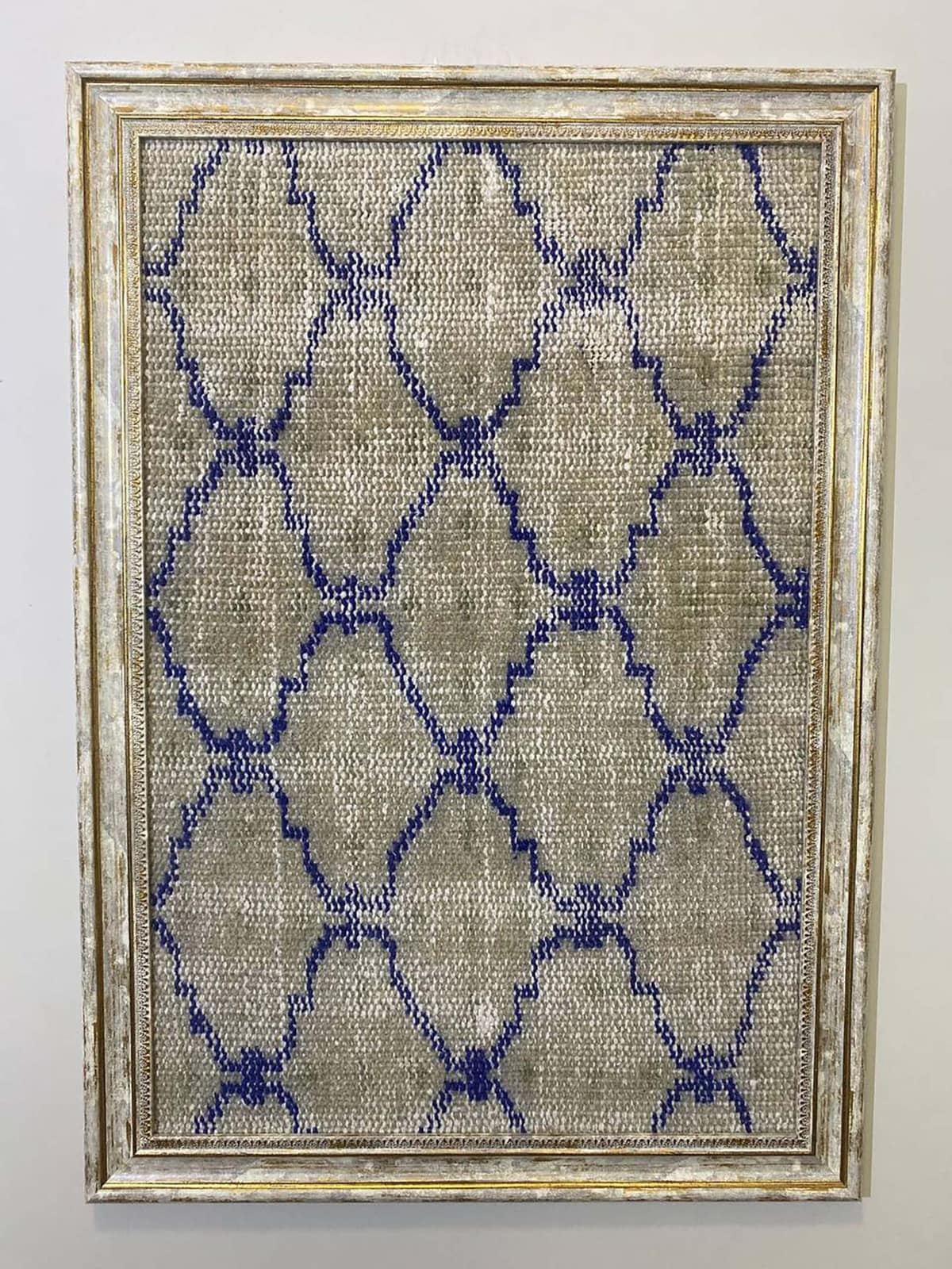 A Work Where Traditional Craft and Art Converge — detail view 5, vintage vintage rug
