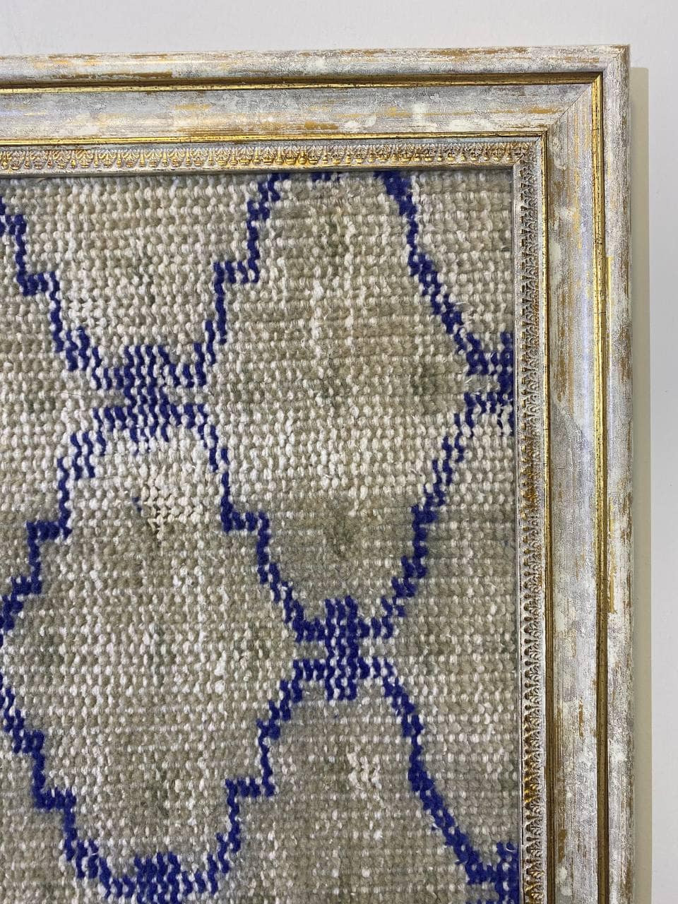 Nature's Legacy: A Work of Art Made of Wool — detail view 5, vintage vintage rug
