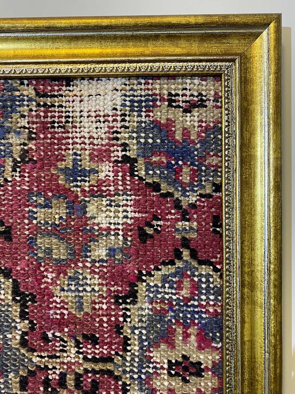 Historical Touch Wool Art Panel — detail view 5, vintage vintage rug