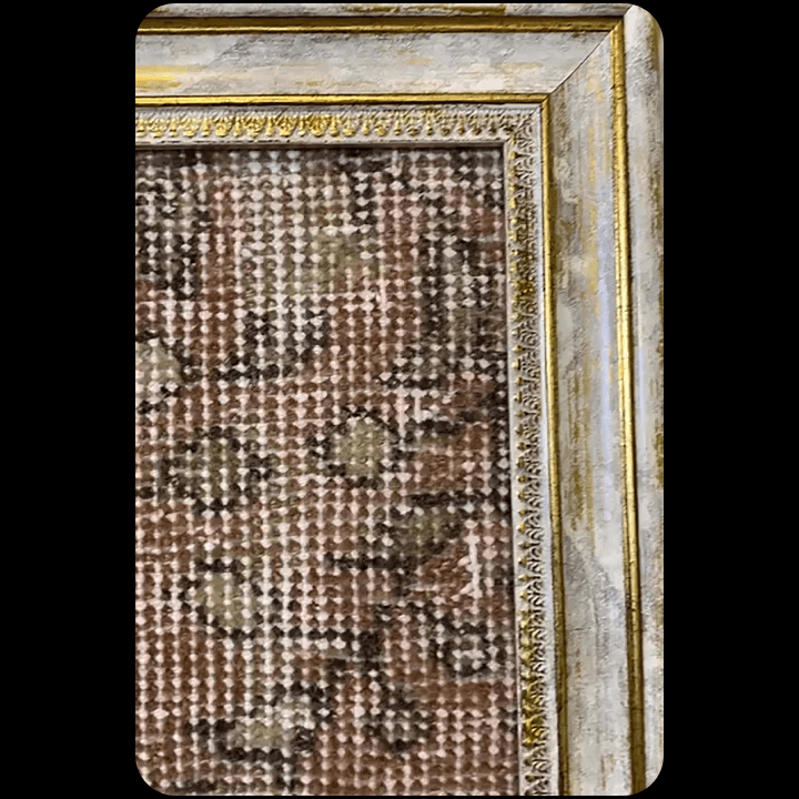 A Work Where Traditional Crafts and Art Meet — detail view 5, vintage vintage rug