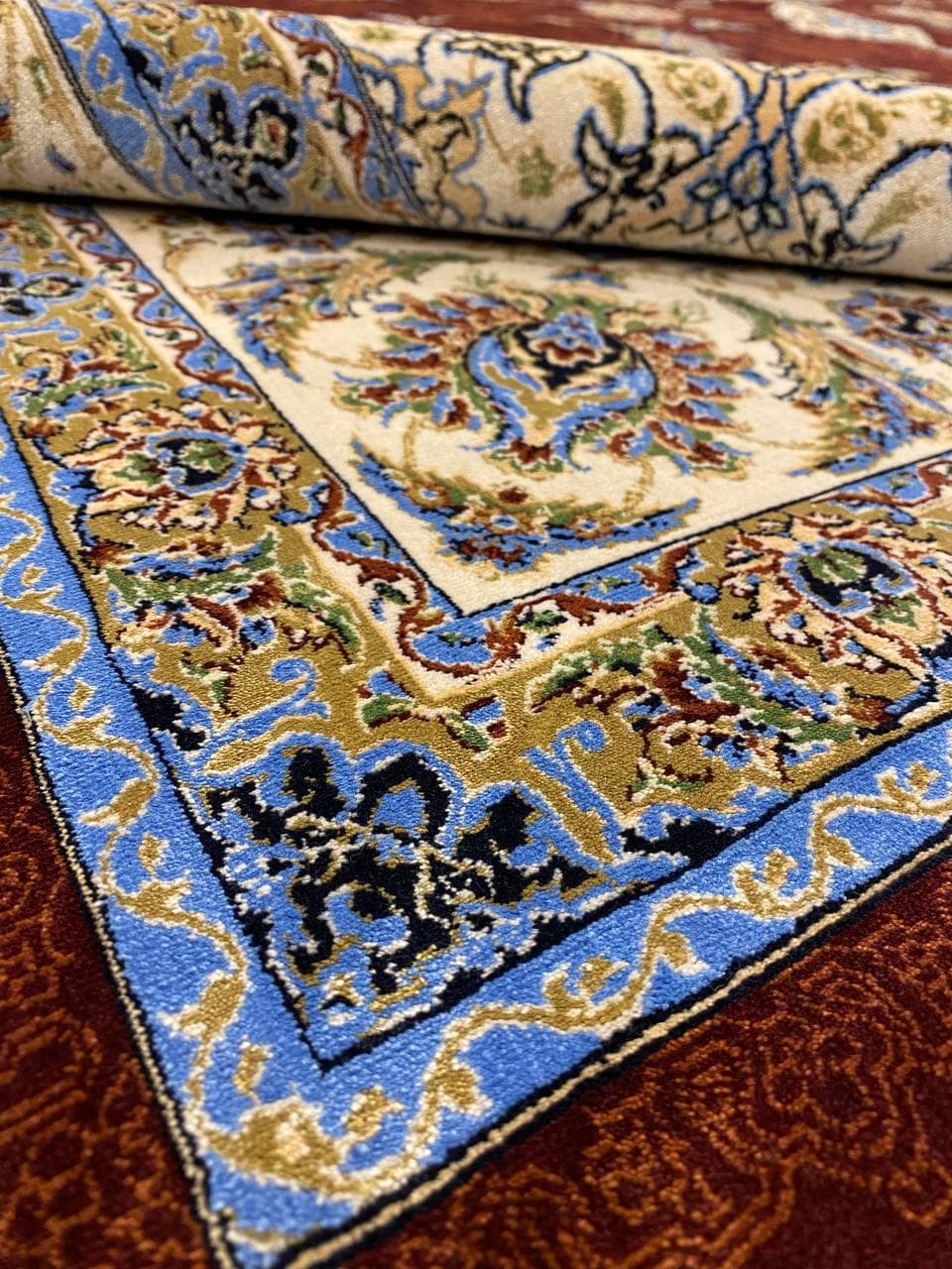 Modern Sumer Rug — detail view 3, machine vintage rug