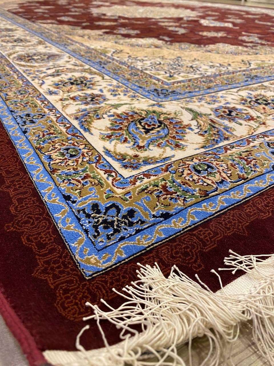 Modern Sumer Rug — detail view 4, machine vintage rug