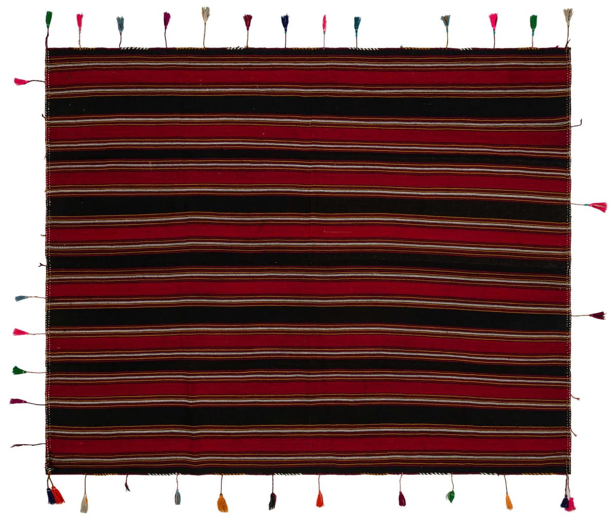 Isparta Handmade Kilim — detail view 2, kilim vintage rug