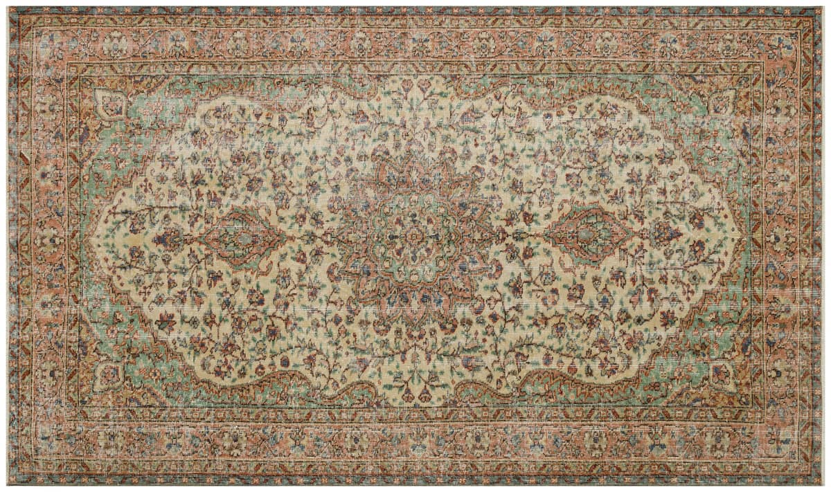 Anatolian Traditional Handmade Rug — detail view 2, handmade vintage rug