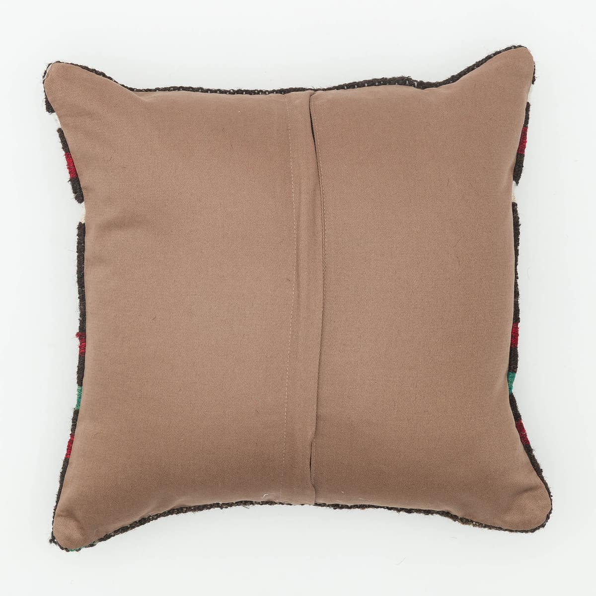 Hand-Woven Pillow Cover — detail view 2, kilim vintage rug