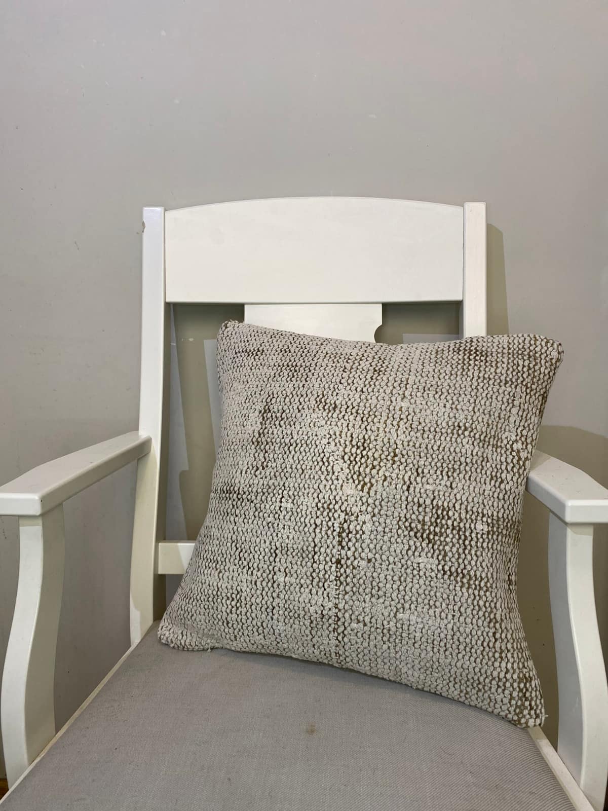 Hand-Woven Pillowcase, vintage rug, Kilim, hand-knotted wool & silk, size 45 × 45 cm, from Anatolia