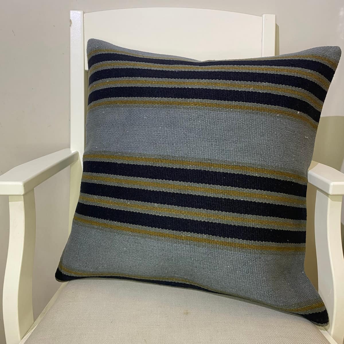Hand-Woven Pillowcase, vintage rug, Kilim, hand-knotted wool, size 50 × 50 cm, from Anatolia