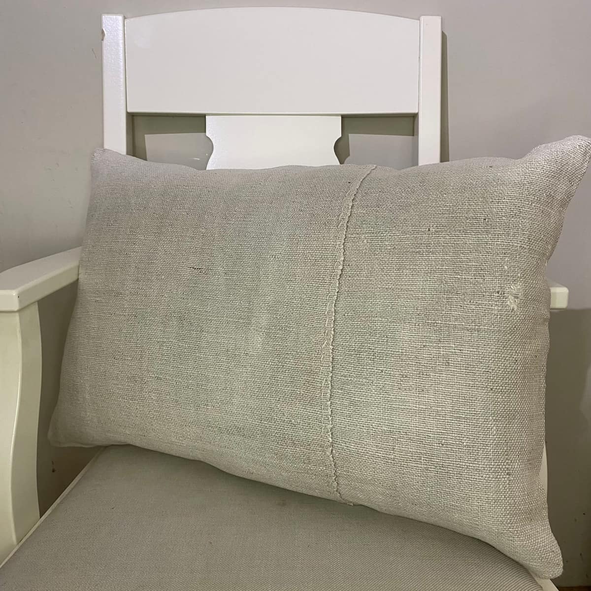 Hand-Woven Pillowcase, vintage rug, Kilim, hand-knotted silk, size 40 × 60 cm, from Bergama