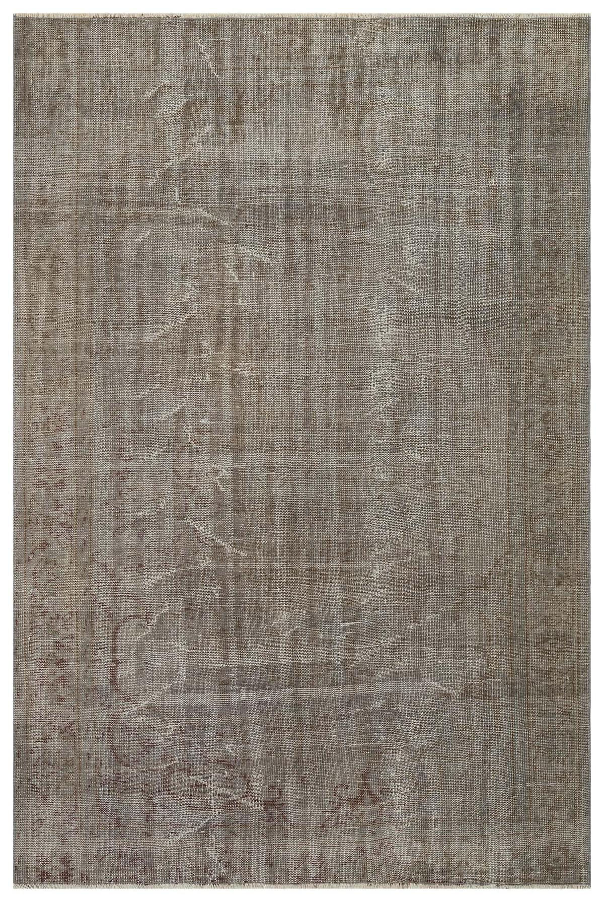 Handwoven Vintage Distressed Rug — detail view 5, handmade vintage rug
