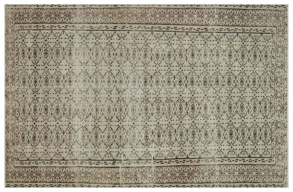 Handwoven Vintage Distressed Rug — detail view 3, handmade vintage rug