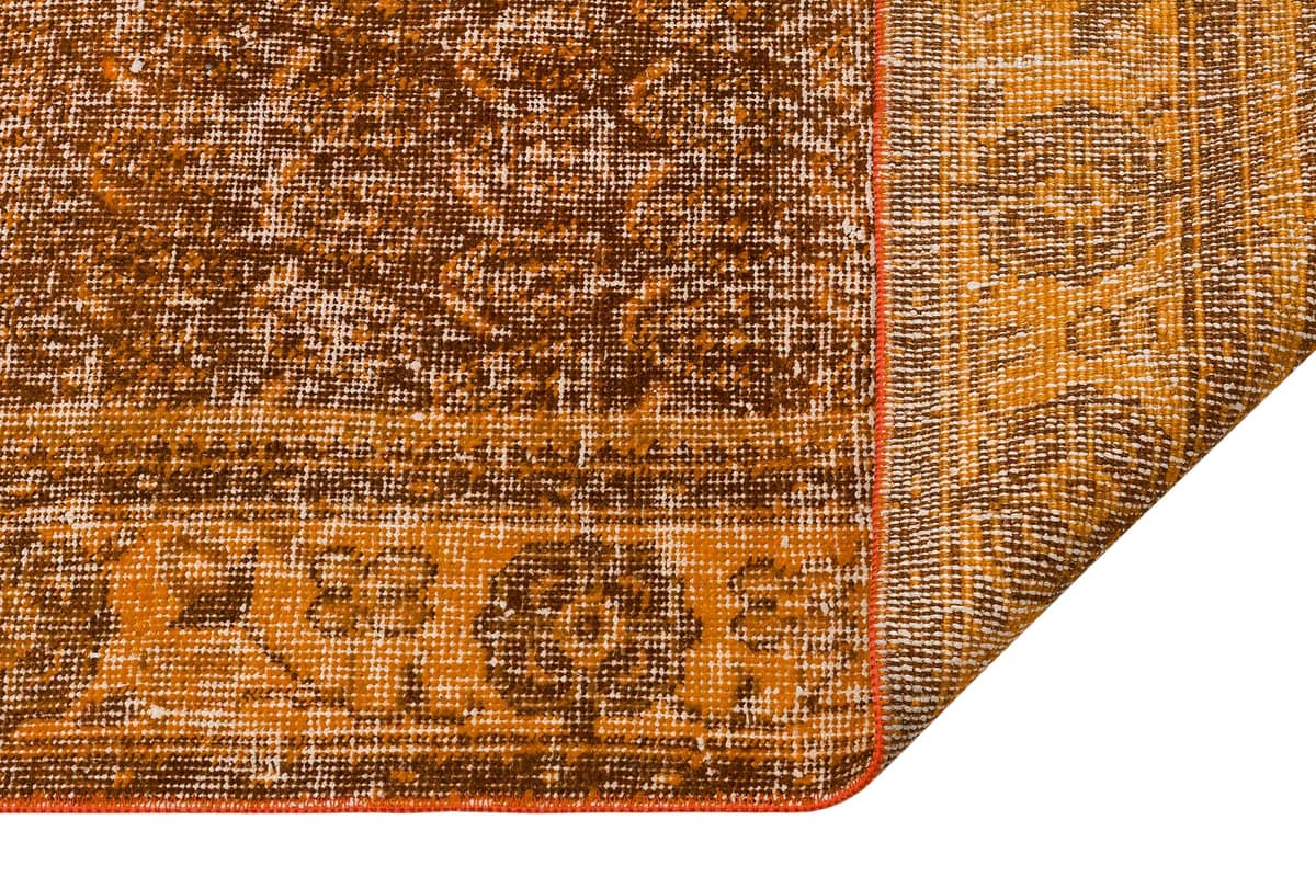 Unique Vintage Distressed Rug — detail view 4, handmade vintage rug