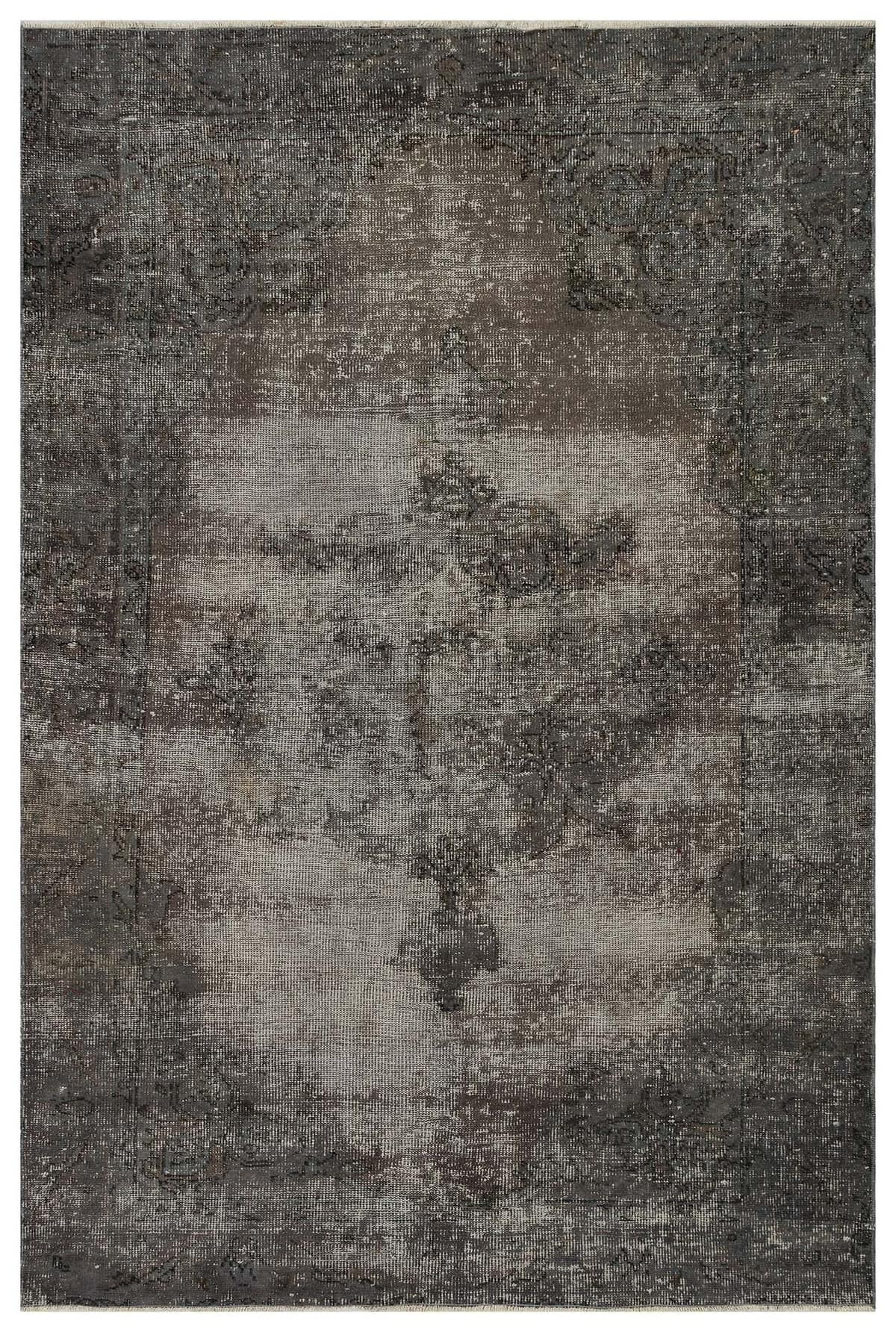 Handwoven Vintage Distressed Rug — detail view 2, handmade vintage rug