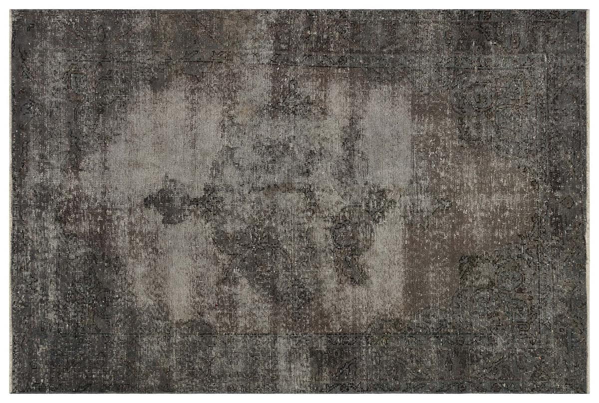 Handwoven Vintage Distressed Rug — detail view 3, handmade vintage rug