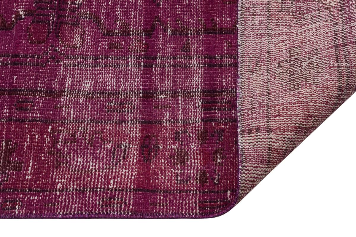 Handwoven Vintage Distressed Rug — detail view 4, handmade vintage rug