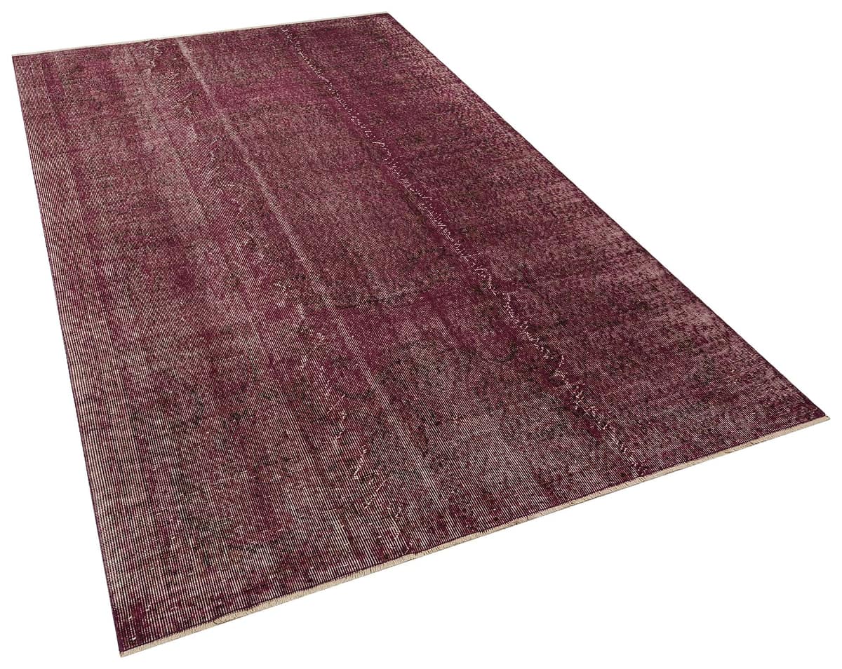 Handwoven Vintage Distressed Rug, vintage rug, Handmade, hand-knotted cotton, size 166 × 268 cm, from Yahyalı