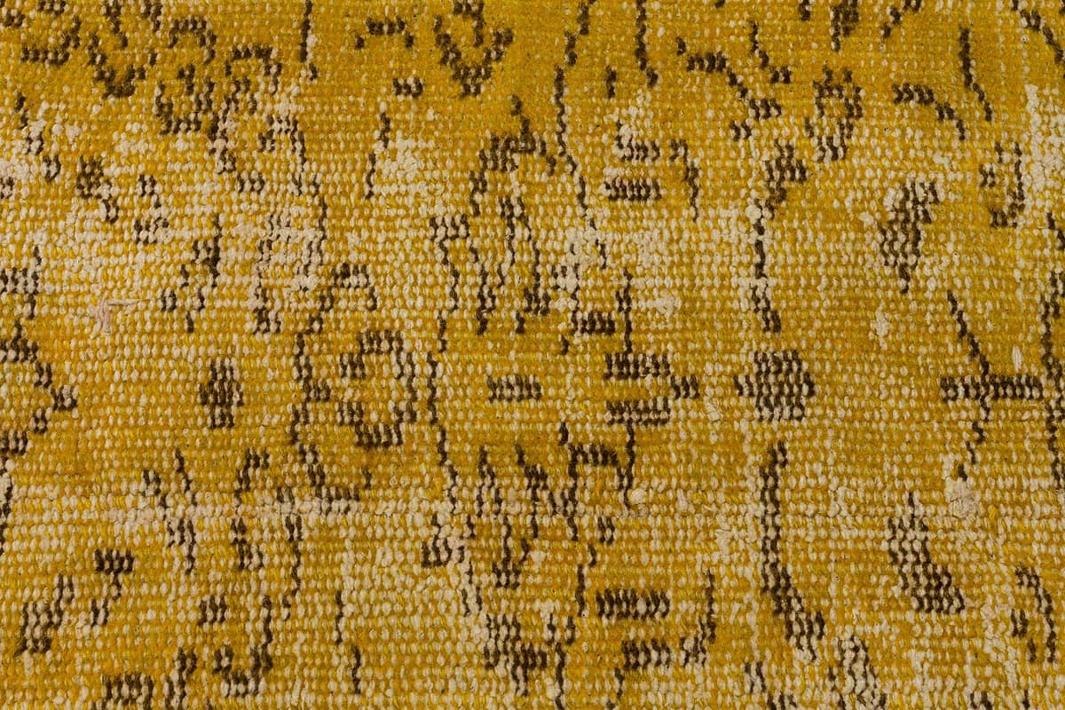 Unique Vintage Distressed Rug — detail view 5, handmade vintage rug