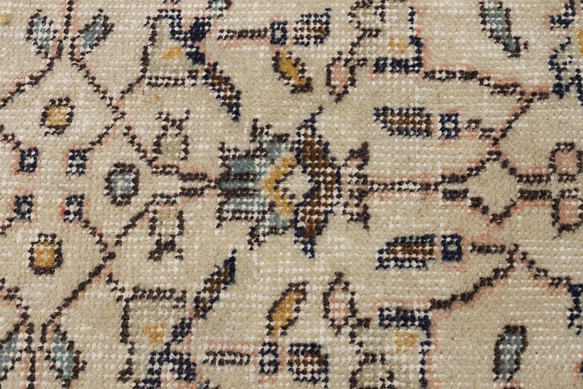 Handmade Vintage Distressed Rug — detail view 5, handmade vintage rug
