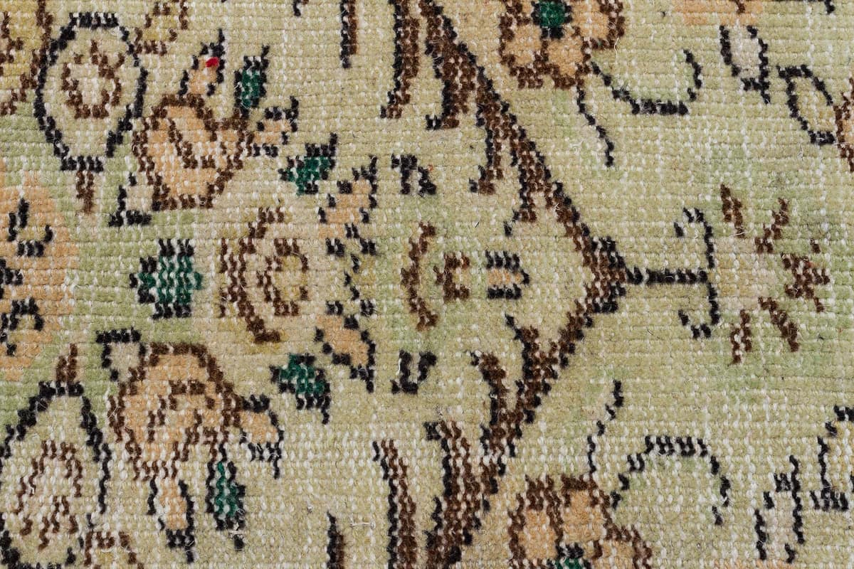 Distressed Vintage Rug — detail view 5, handmade vintage rug