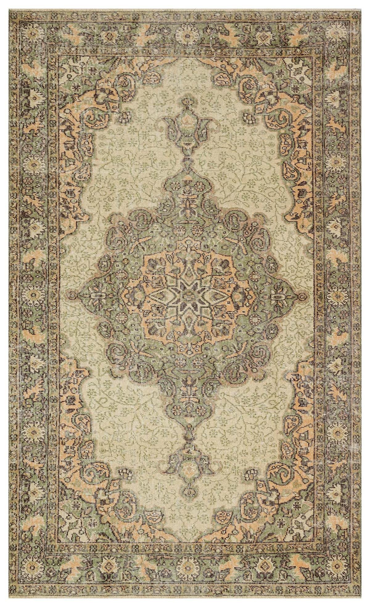 Traces of the Past Vintage Rug — detail view 2, handmade vintage rug