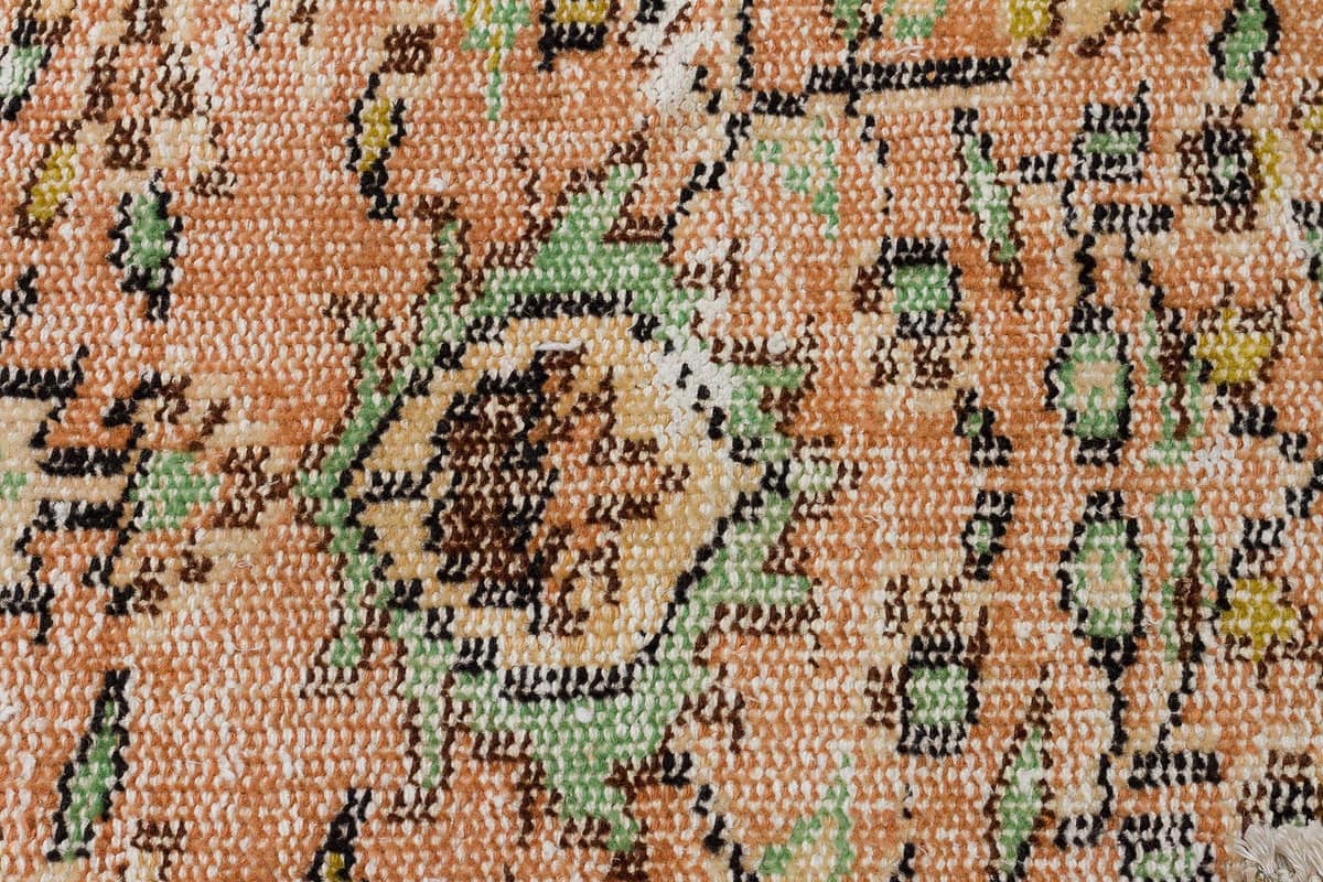 Vintage Distressed Rug — detail view 5, handmade vintage rug