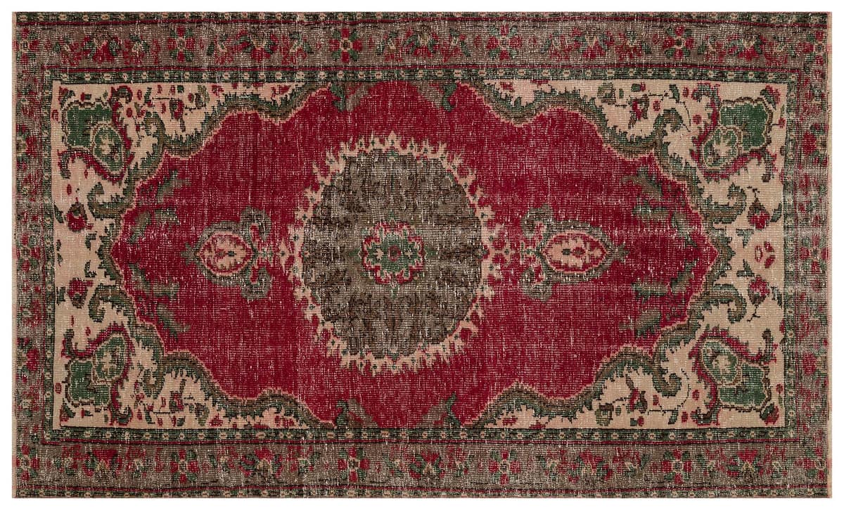 Hand-Woven Vintage Rug — detail view 3, handmade vintage rug