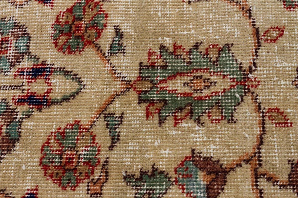 Distressed Vintage Rug — detail view 5, handmade vintage rug