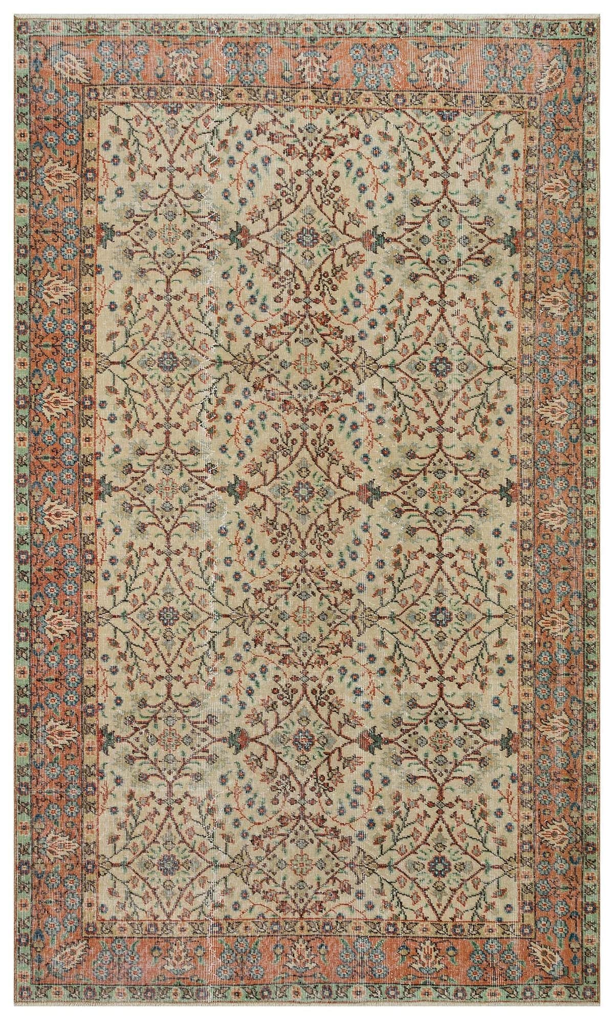 Vintage Handwoven Rug — detail view 2, handmade vintage rug