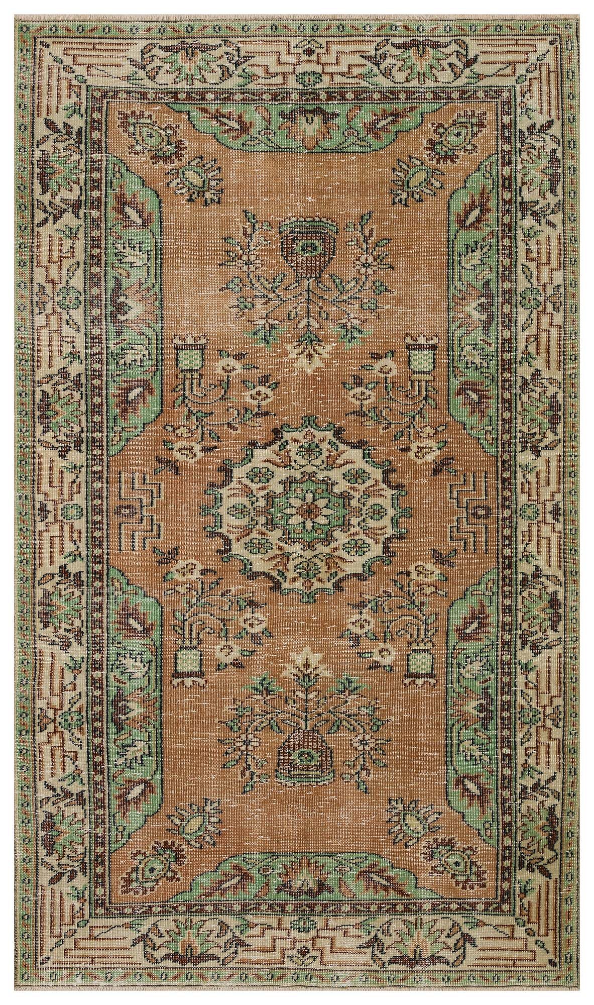 Vintage Handwoven Rug — detail view 2, handmade vintage rug
