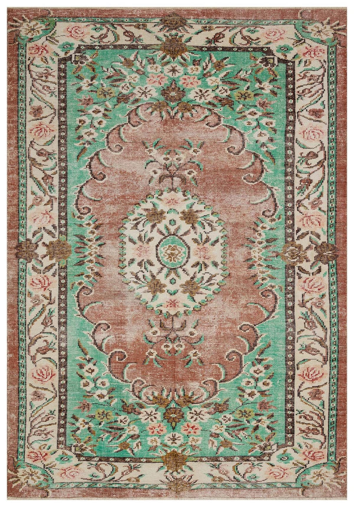 Vintage Handwoven Rug — detail view 2, handmade vintage rug