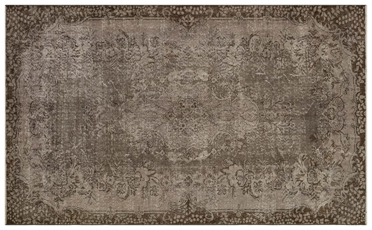 Handwoven Distressed Rug, Vintage — detail view 3, handmade vintage rug