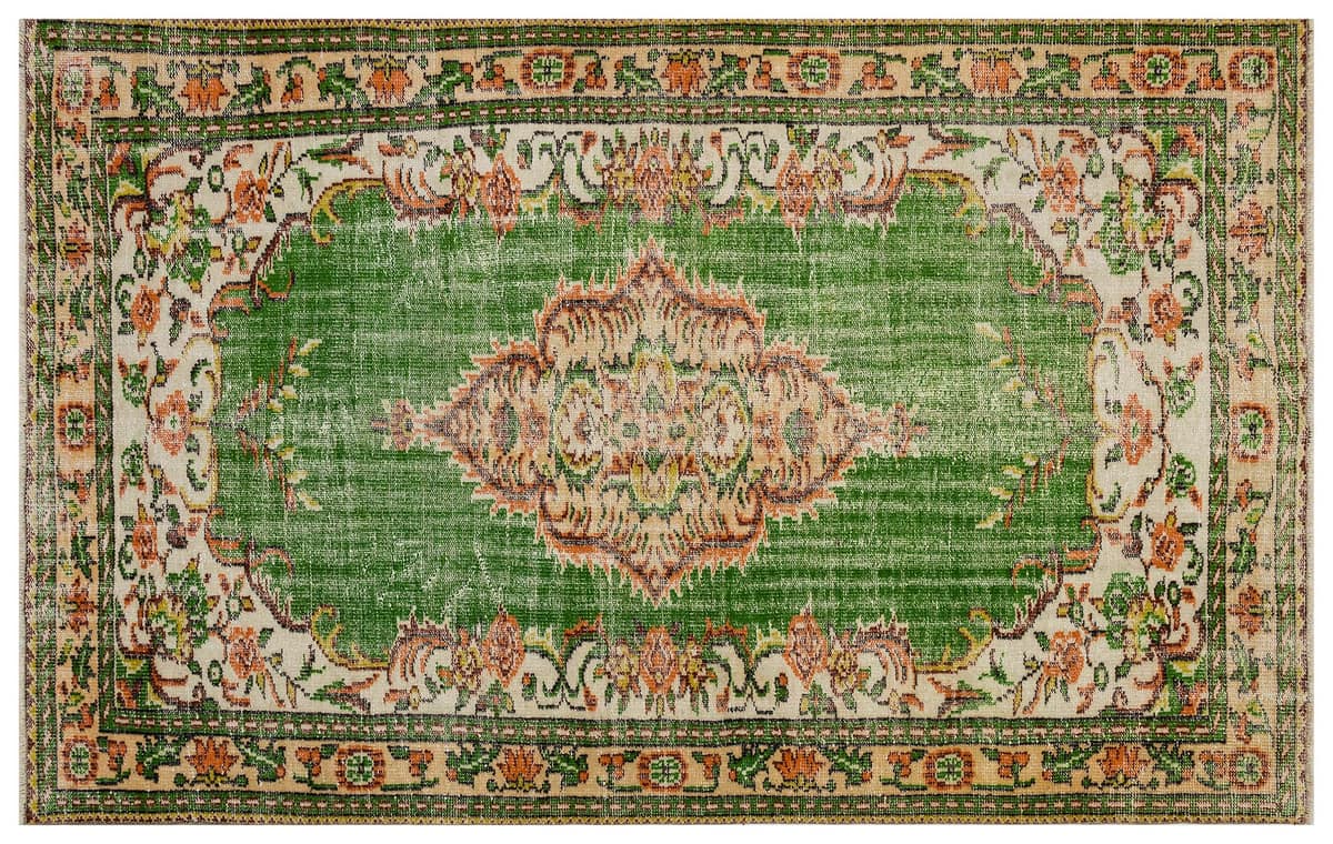 Handwoven Vintage Distressed Rug — detail view 3, handmade vintage rug