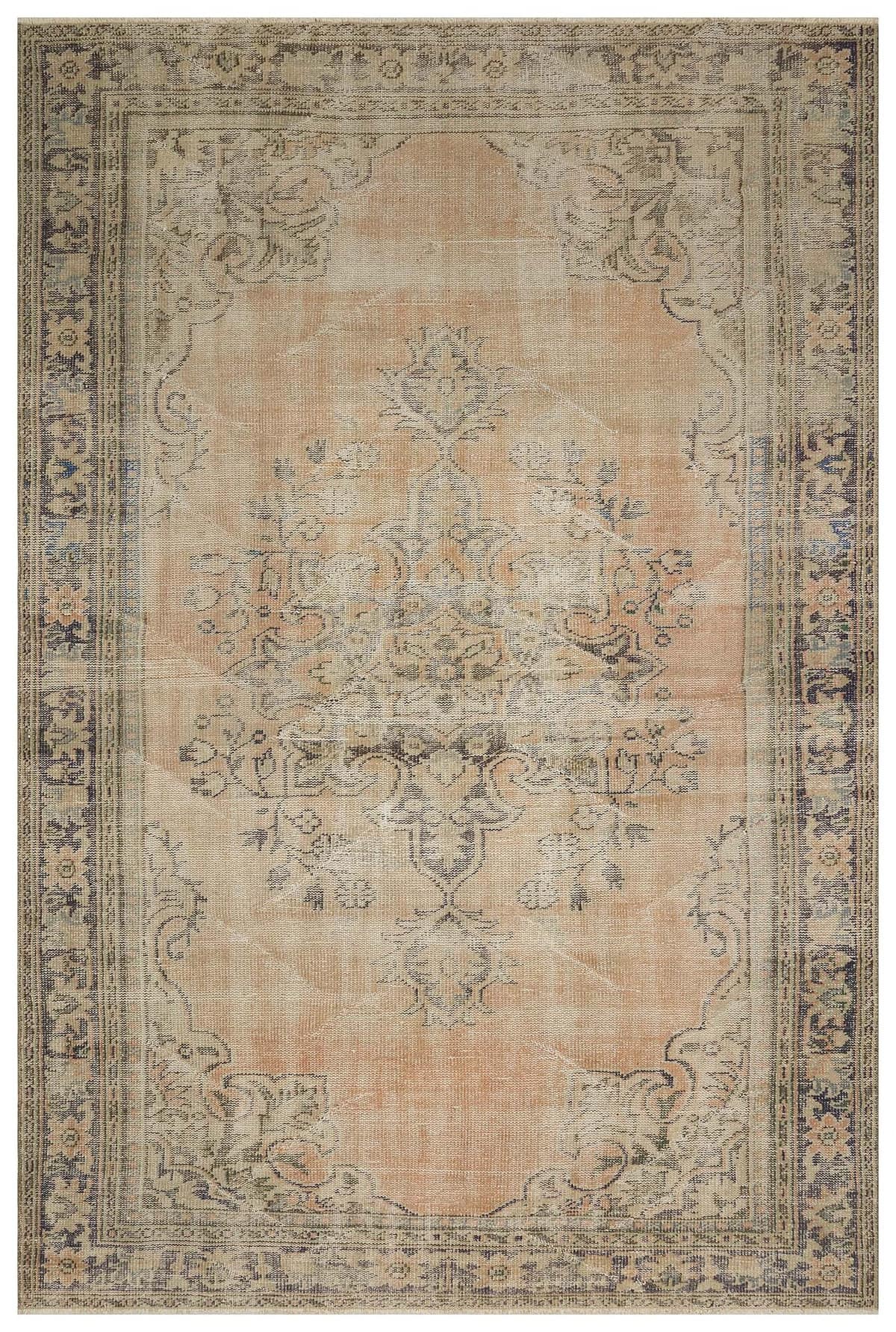 Vintage Handwoven Rug — detail view 2, handmade vintage rug