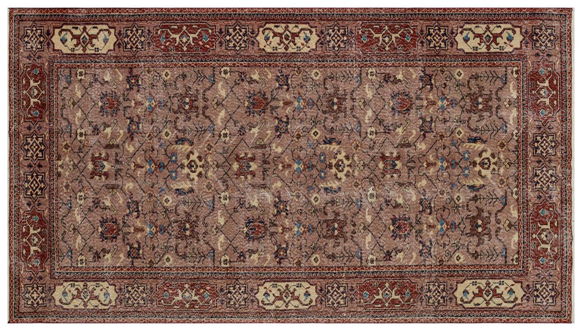 Vintage Handwoven Rug — detail view 3, handmade vintage rug